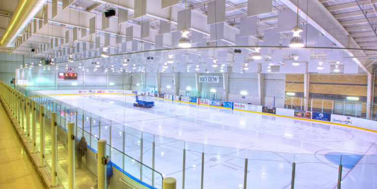 The ice rink of the Gale Centre.
