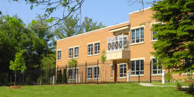 The exterior of the Markhaven LTCF retirement home.