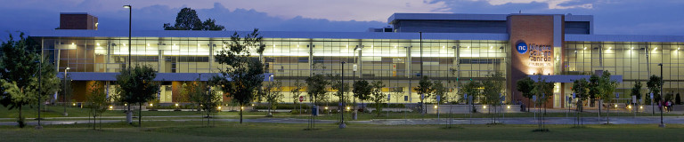 The exterior of Niagara College - Aquicon design-build services.