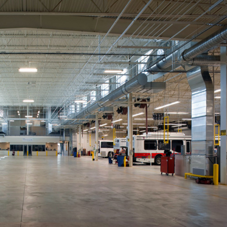 Brampton Transit Facility was a large scale project undertaken by Aquicon Construction.