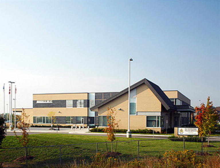 Exterior view of the Halton Regional Police Services No. 3 District Facility.