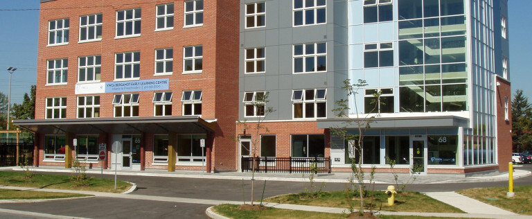 The YWCA New Residential Building & Child Care Centre is modern and accommodating.
