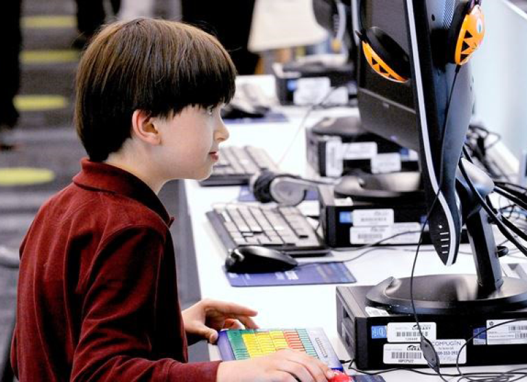 Child at Computer