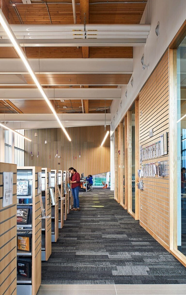 Albion District Library Interior