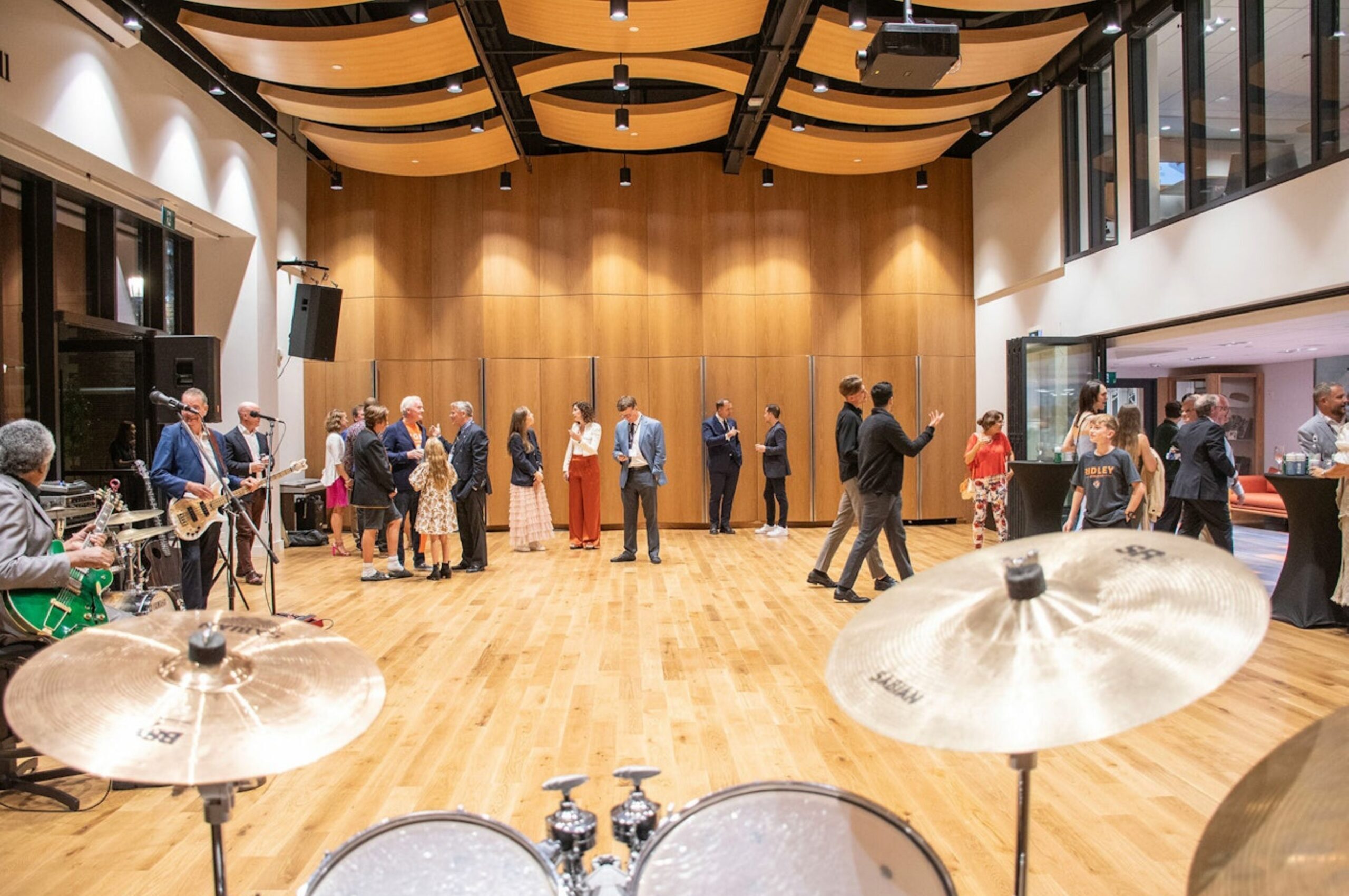 music room with students